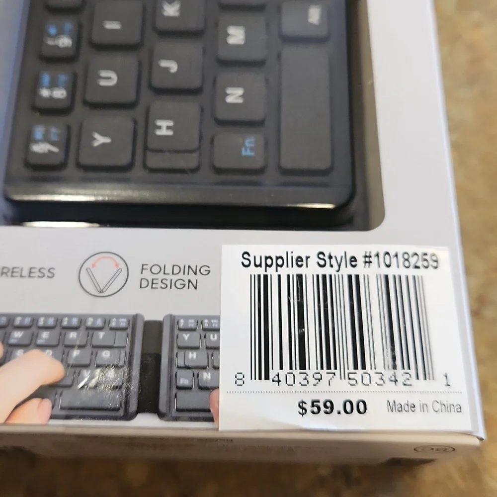 Travel Foldable Keyboard